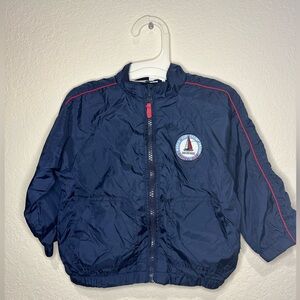 Vintage Koala Kids Nautical Club Cruise Sailboat Jacket. Embroidered Patch. 18 M